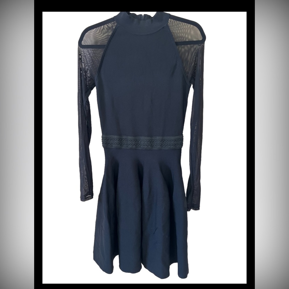 Rachel Ray women’s long sleeve Black Dress Size S